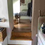 auswandern-ungartn - professionell saniertes lehmhaus - zugang zum schlafzimmer